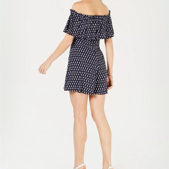 Maison Jules Womens Shoulder Romper Size M - Picture 3 of 8